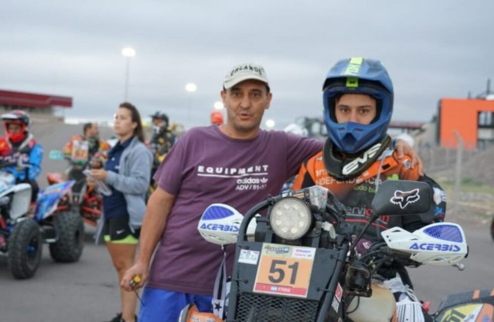 Andrés Frini se ubicó tercero en el primer día del South American Rally Race