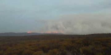 Incendios forestales en las sierras cordobesas\u002E Septiembre de 2020\u002E (Foto: web)\u002E