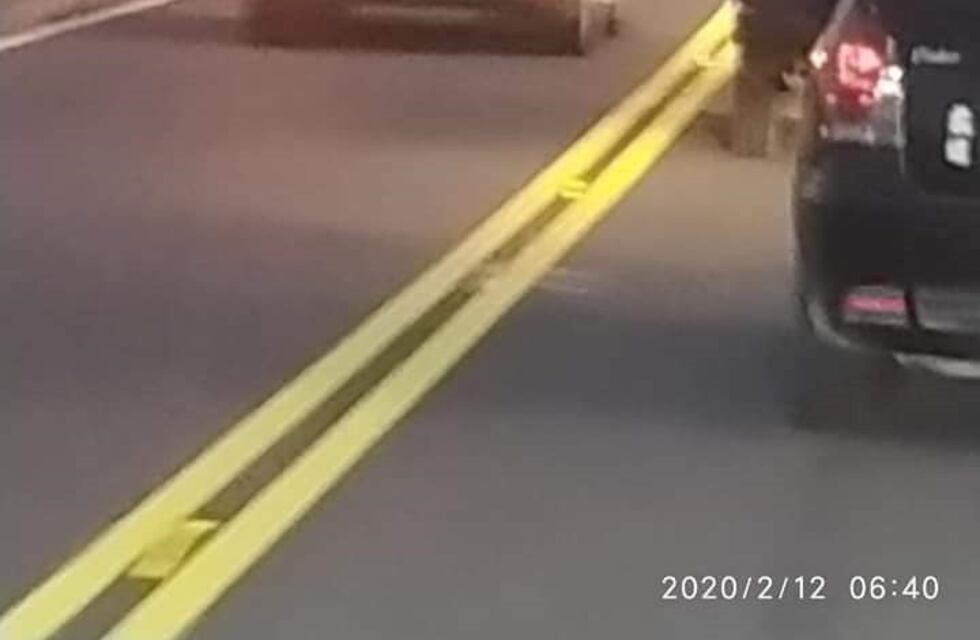 Peligro al volante: escracharon a un conductor en las Altas Cumbres