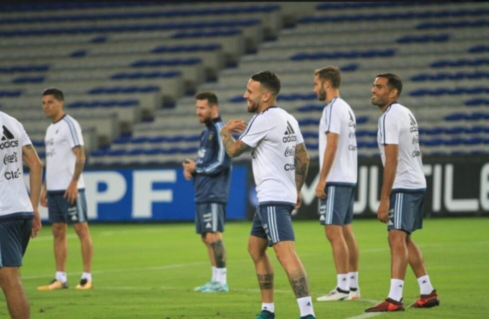 La Selección se entrenó en el estadio de Emelec