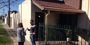 casa donde fueron hallados los ancianos muertos por monóxido