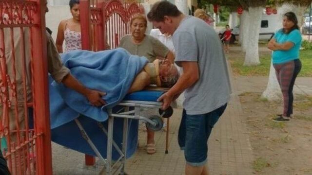 Falleciu00f3 el abuelo de Marco Ruben