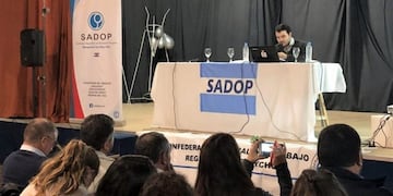 Jornada violencia laboral\nCrédito: SADOP
