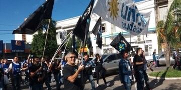 La concentración se realizó desde las 10:00 horas en el hospital Perrando\u002E