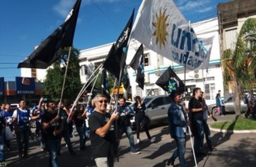 Protestas durante el paro Nacional en Resistencia