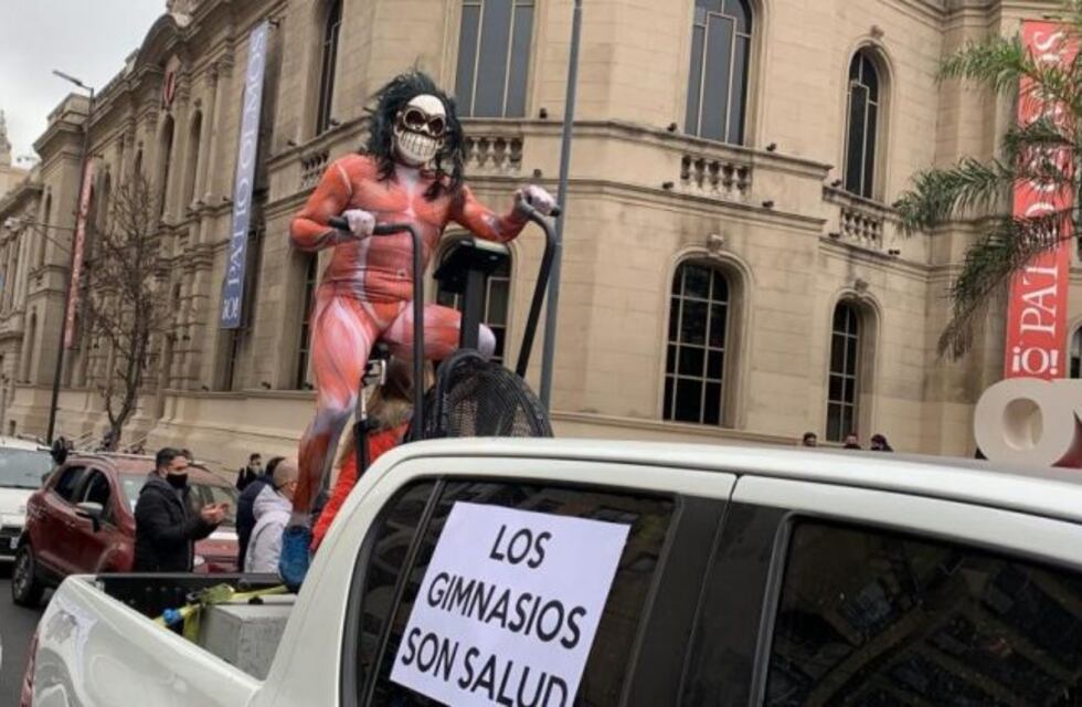 Córdoba en crisis: los gimnasios volvieron a manifestarse