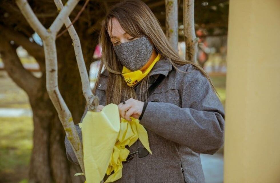 "Madres Pañuelos Amarillos" realizaron un reclamo frente a la Justicia