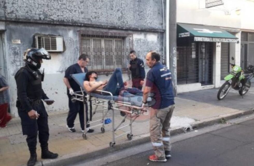 Le arrancaron la oreja en plena pelea