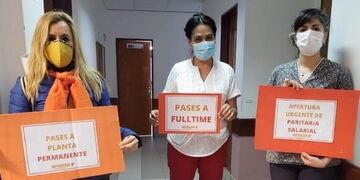 Reclamo de APROSA, al gobierno de Alicia Kirchner