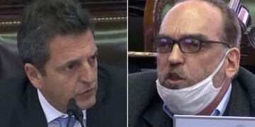 Massa-Iglesias, un duro cruce en Diputados\u002E
