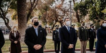 El Gobernador de San Juan conmemoró la fecha patria en un acto\u002E