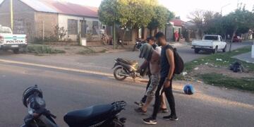 Llevaba mas de un kilo de marihuana en el baúl de su moto\u002E