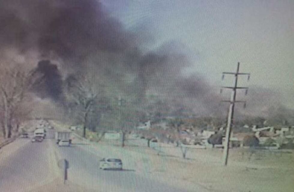 Villa Allende: así fue el incendio intencional del B°Pan de Azúcar