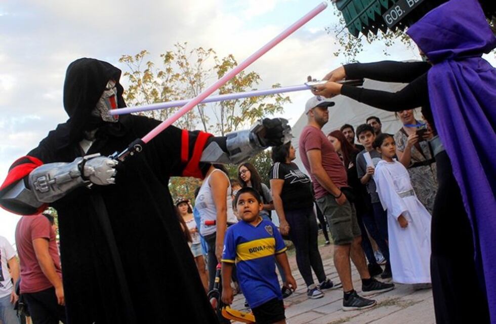 El fenómeno de La Guerra de las Galaxias invadió Godoy Cruz