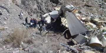 Fuerte accidente en la ruta 7