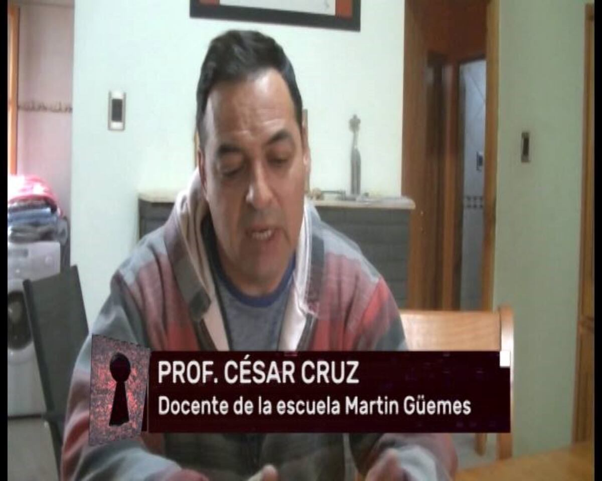 Cesar Cruz, Profesor copión\u002E