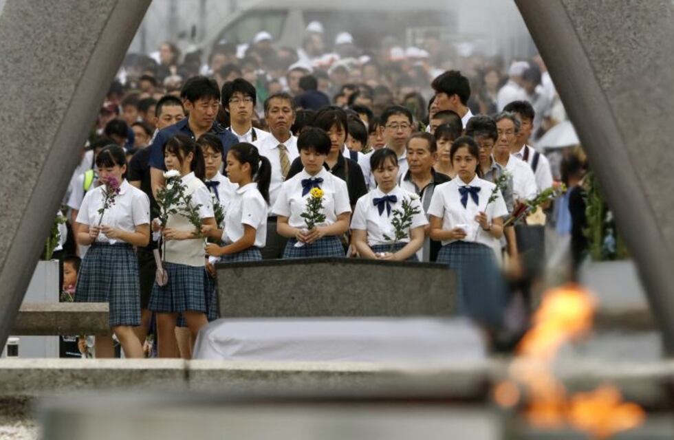 Japón conmemoró 74 años de la bomba atómica que destruyó Hiroshima