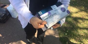 testeos rápidos en Rafaela