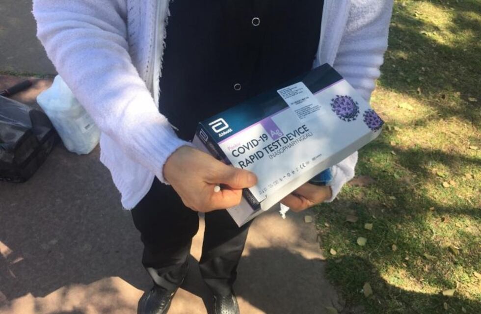 Este martes comenzaron a testeos rápidos en el "autohisopado"