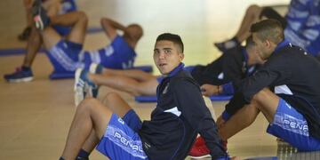 Bebelo Reynoso dijo presente en la vuelta a las pru00e1cticas\u002E Pero se iru00eda\u002E