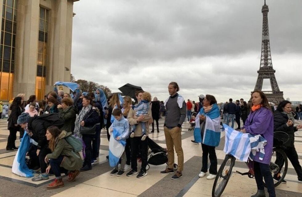 Argentinos a favor de Mauricio Macri se manifestaron en distintas ciudades del mundo