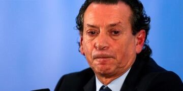 El Ministro de Producción, Dante Sica, durante una conferencia de prensa en la Residencia Presidencial de Olivos en Buenos Aires, Argentina, 17 de abril de 2019\u002E Créditos: REUTERS / Agustin Marcarian\u002E