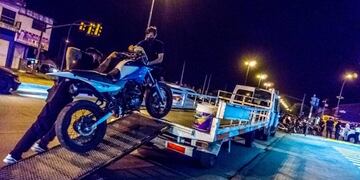 Controles vehiculares: remitieron 43 motos al corralón (Municipalidad de Rosario)