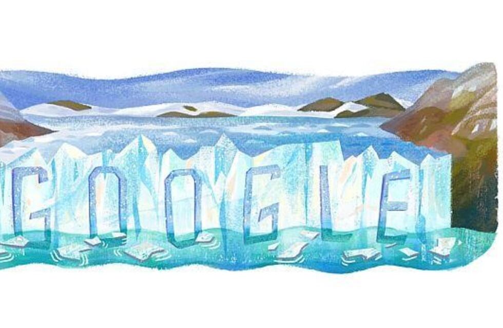 Google celebra los 80 años del Parque Nacional Los Glaciares con un doodle "congelado"