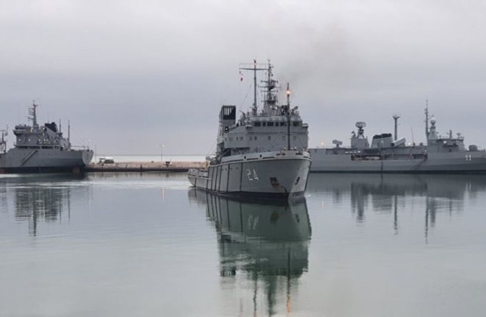 El ARA Islas Malvinas arribó a Puerto Belgrano