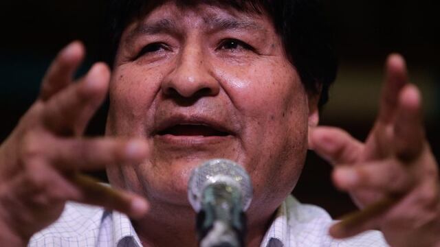 Evo Morales (Foto: Juan Ignacio Roncoroni/EFE)