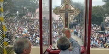 Pese a la lluvia, la peregrinación no se suspende\u002E