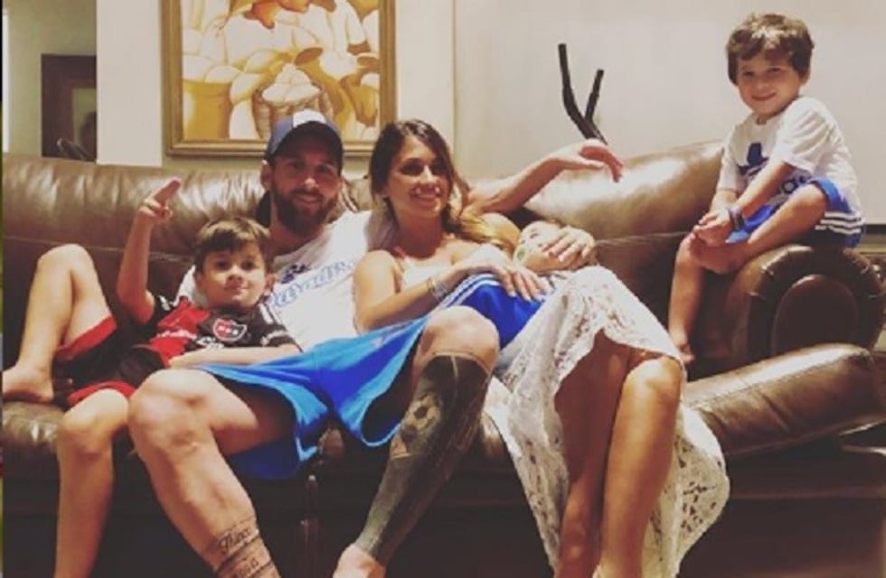 A poco de dejar Rosario, Roccuzzo compartió una tierna foto de los pequeños primos Messi