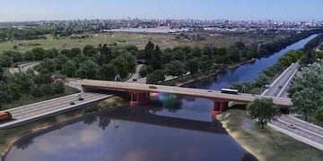 Las obras del Puente Lacarra