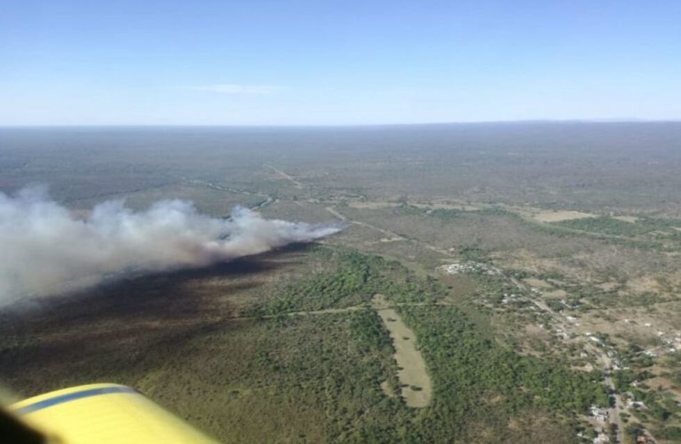 Controlaron un incendio forestal en San Carlos Minas