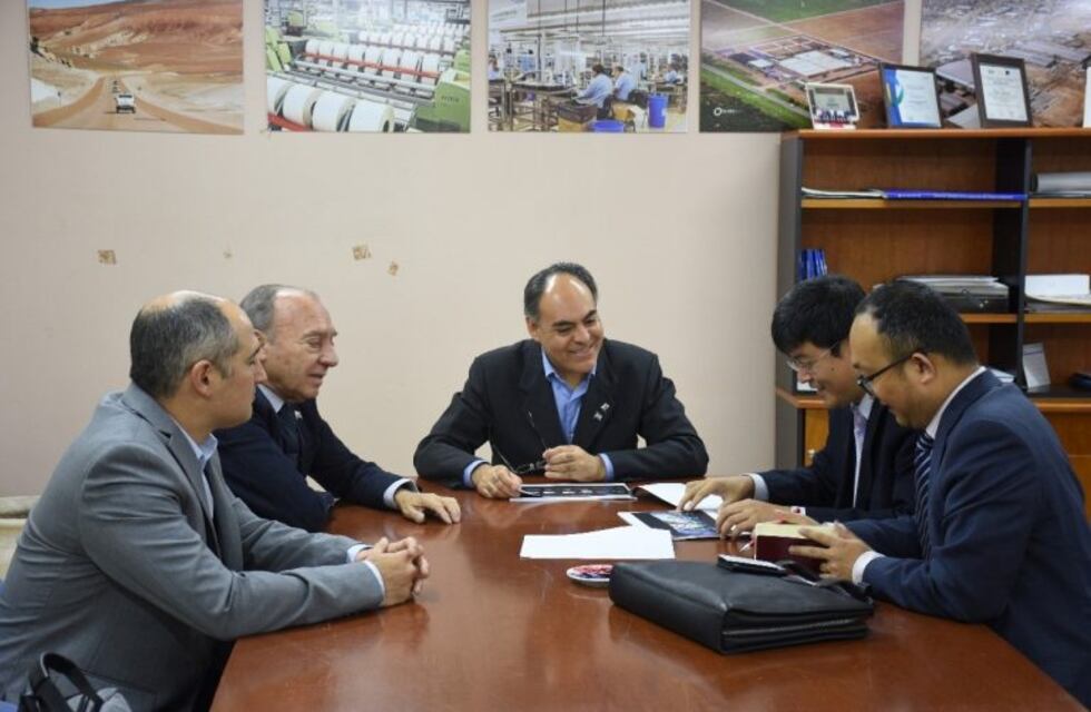 Visita La Rioja delegación de autoridades de la empresa Huawei