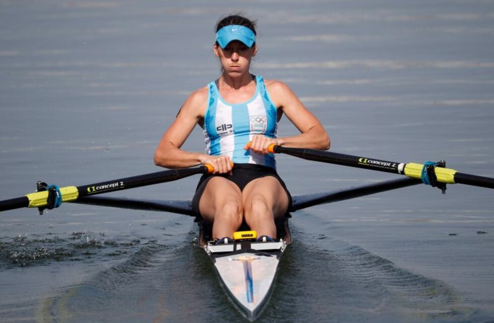 Es argentina, fue campeona sudamericana de remo y ahora vende viandas para subsistir