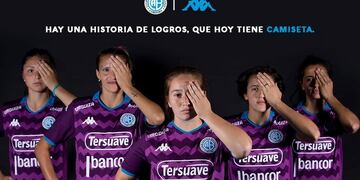 Las chicas de Belgrano juegan este sábado por otro título en Liga Córdobesa\u002E Y con camiseta especialmente diseñada\u002E
