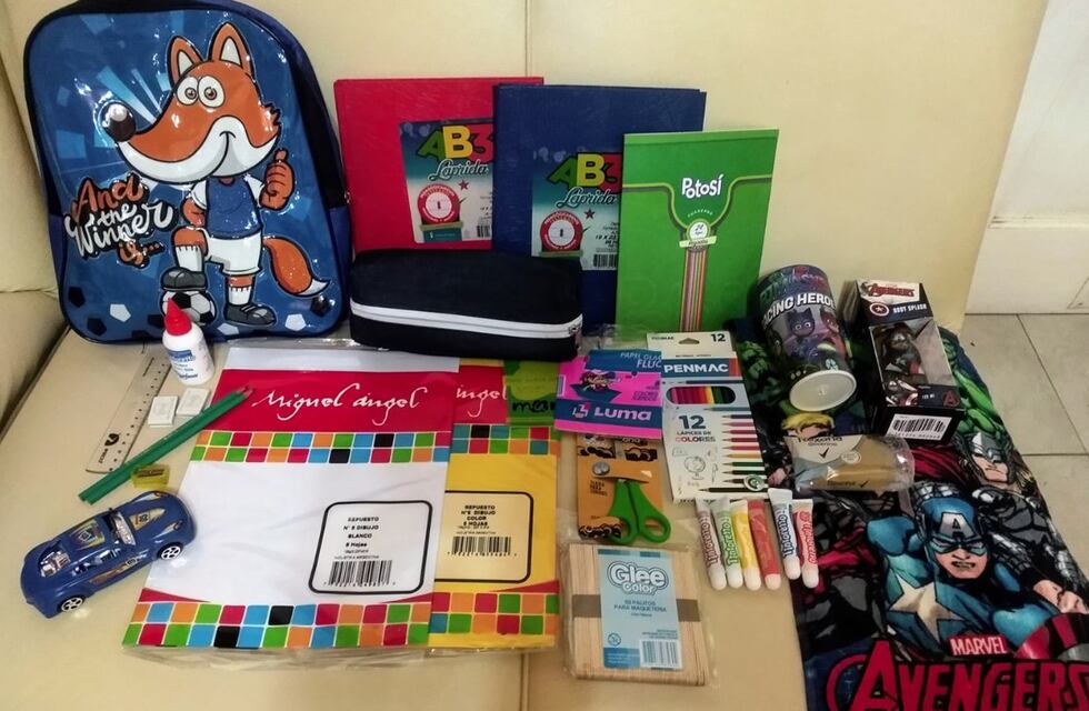 Proyecto mochi: buscan juntar útiles escolares para donar a una escuela de Lavalle