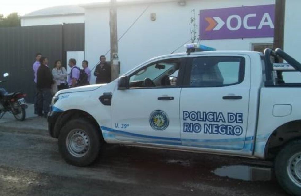 Detuvieron a los presuntos autores del robo en un correo privado de Viedma