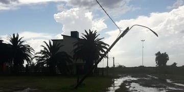 Marull y Miramar fueron azotadas por una fuerte tormenta