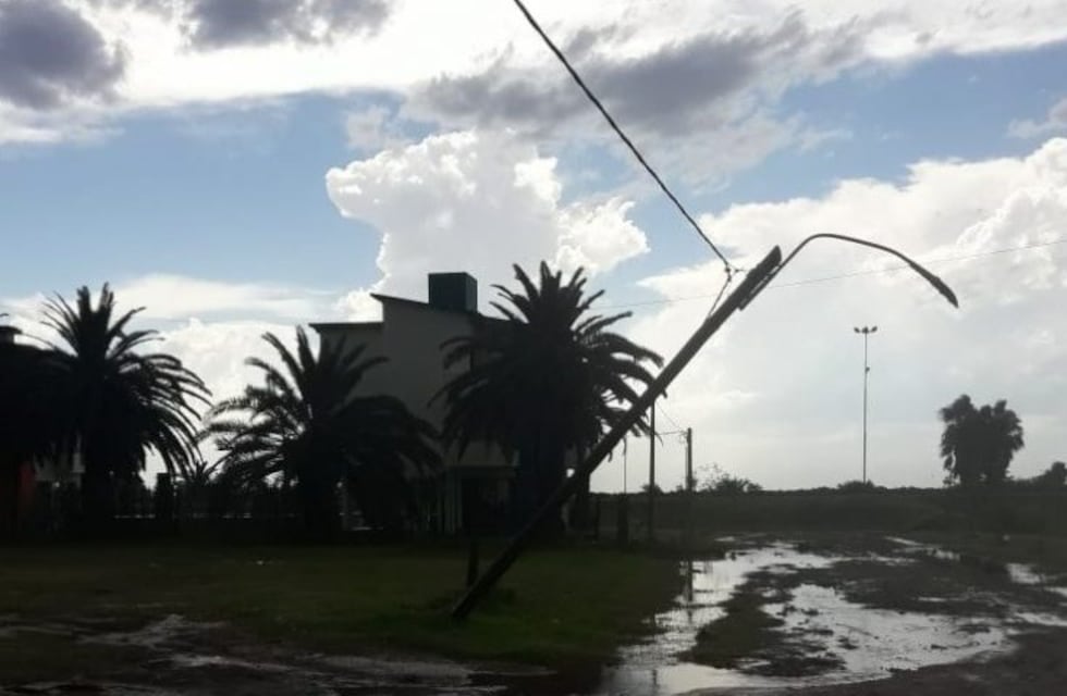 Marull y Miramar fueron azotadas por una fuerte tormenta