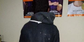 El malviviente, de 35 años, quedó imputado por tentativo de robo\u002E (Flash 24)