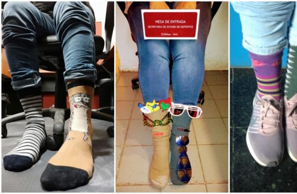 "Medias disparejas", la campaña que conmueve en San Juan