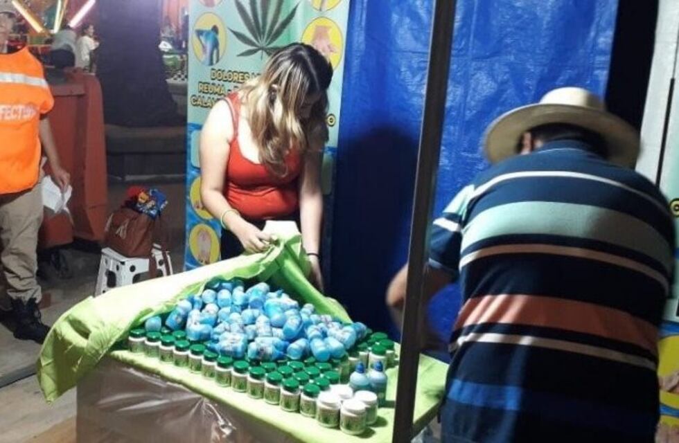 Detuvieron a un puestero por vender crema de cannabis en la Fiesta del Camarón y el Langostino