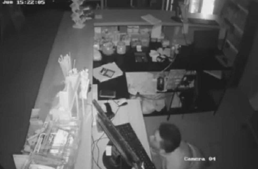 Video: así robaron en un comercio de San Rafael