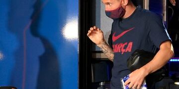 (Photo by LLUIS GENE / AFP)