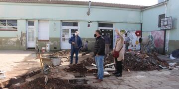 Obras en distintas escuelas de Tres Arroyos