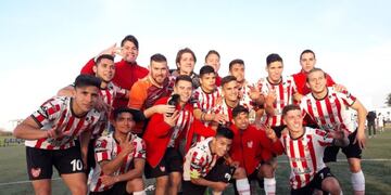 Los Albirrojos festejaron en el predio Nuccetelli\u002E