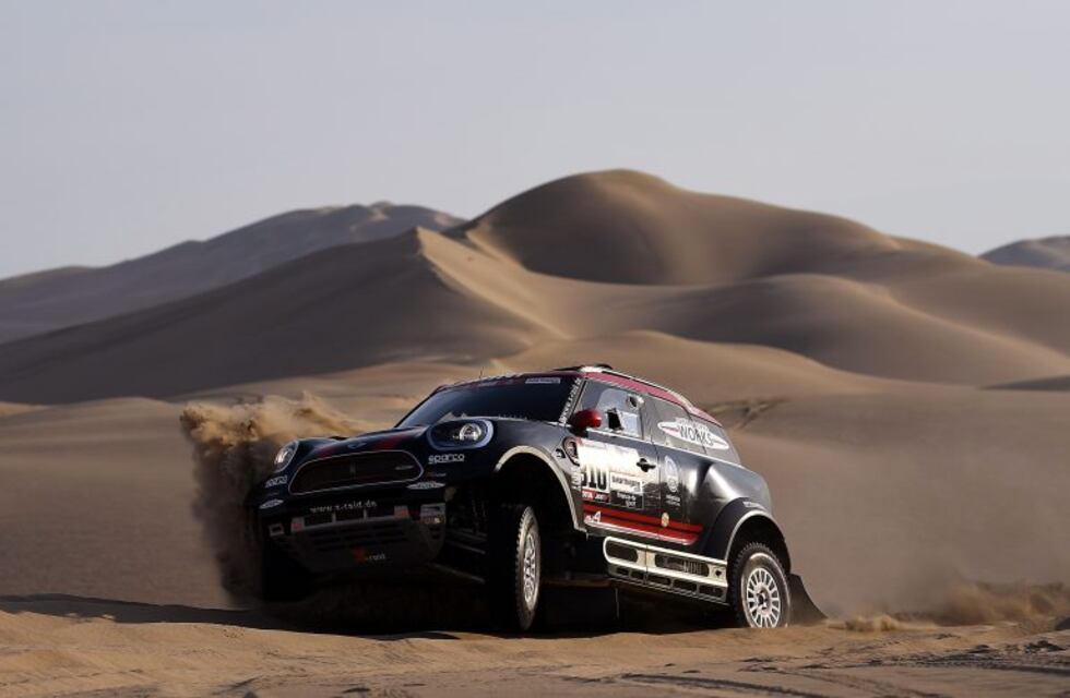 Orlando Terronova sufrió un accidente y abandonó el Dakar