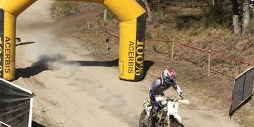 Luciano Robledo tuvo una destacada actuación en Carlos Paz y logró subirse al podio en la máxima categoría\u002E